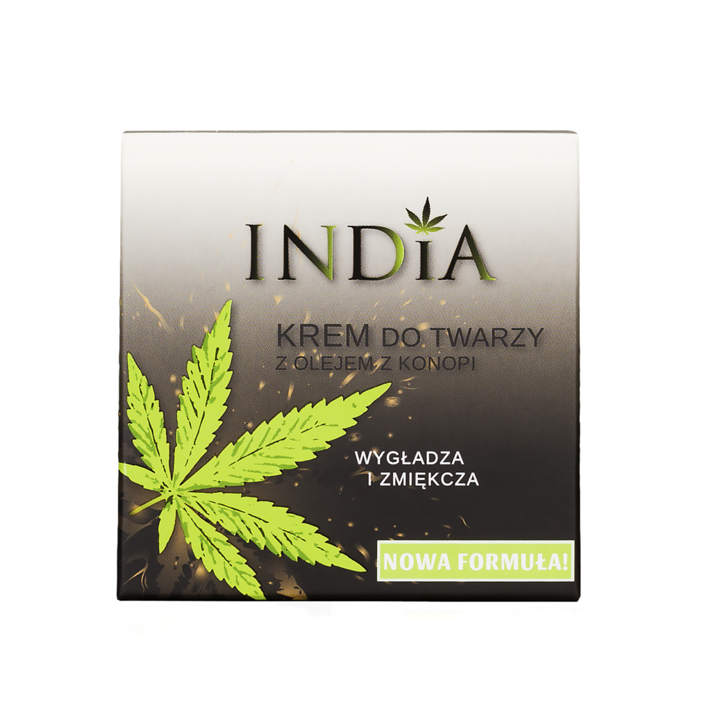 Cannabis arckrém India Cosmetics 50 ml