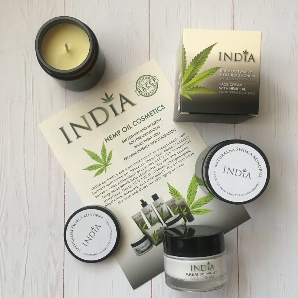 Cannabis arckrém India Cosmetics