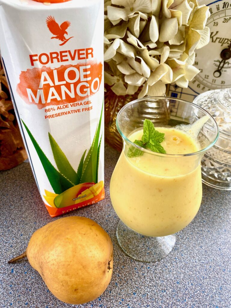 Mangós- körtés aloe vera smoothie
