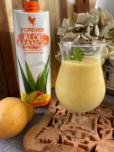 Mangós- körtés aloe vera smoothie